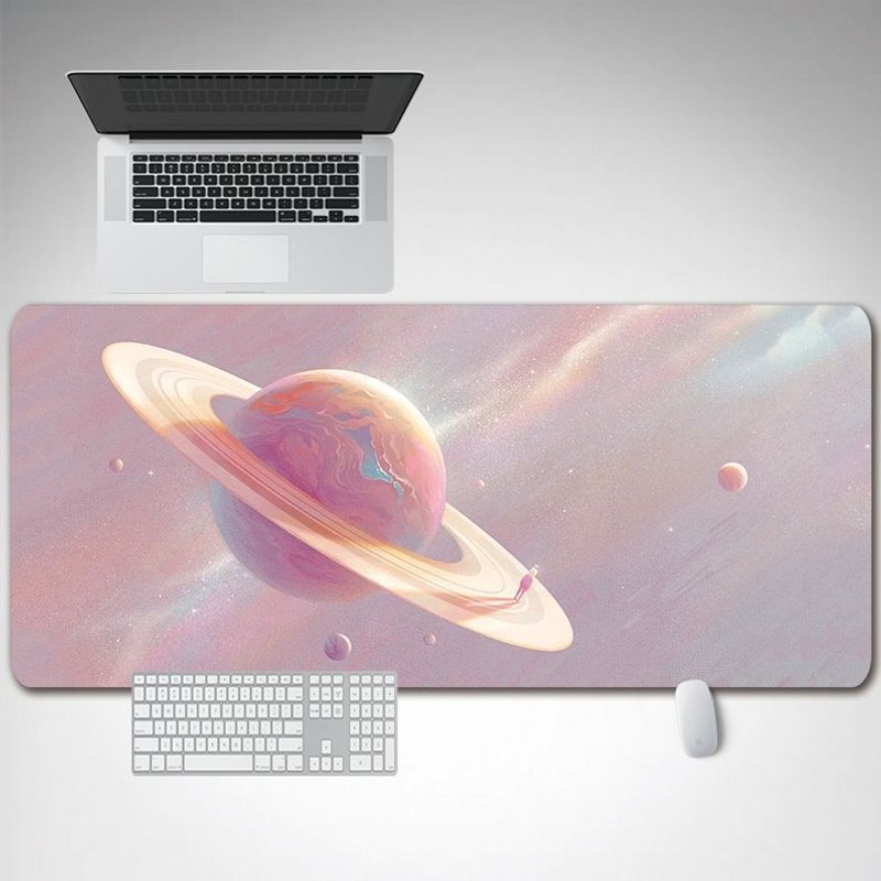 Grand tapis de souris créatif ciel étoilé XL, 800x300x2mm, tapis de jeu antidérapant pour ordinateur, clavier, Table, bureau