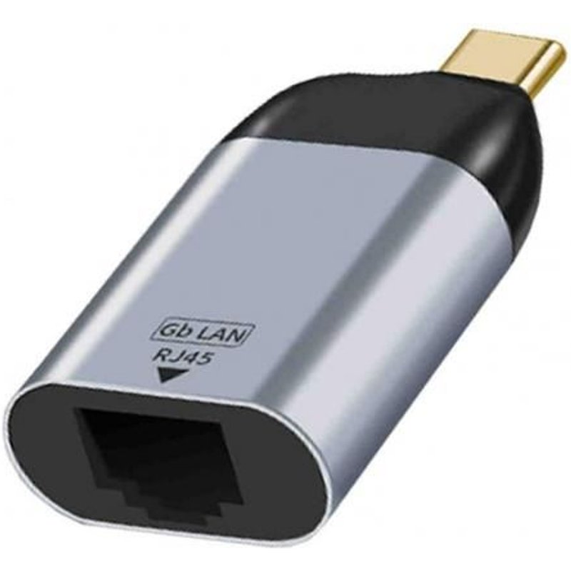 Adaptateur de convertisseur USB Type C vers Ethernet Gigabit, Compatible avec Thunderbolt 3