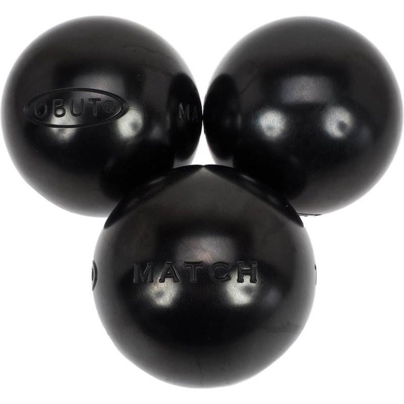 Boules De Pétanque Obut Boules De Pétanque Obut Match Noire 0 72 Mm Noir 650g