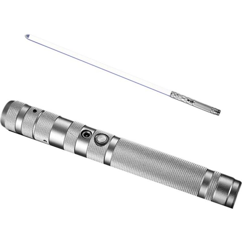 Sabre Lumineux 2 En 1, Led + Son Fx (Sensible Au Mouvement), Double Lame, Double Éclairage, Cadeaux Pour Enfants