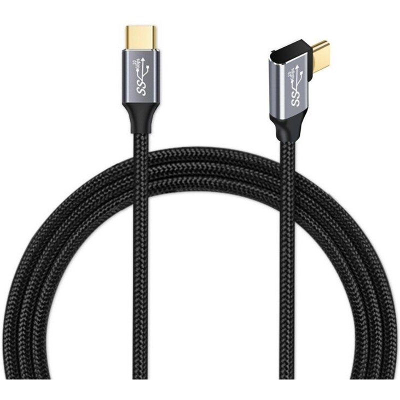 Adaptateur de charge PD 100W USB-C à USB-C pour téléphone portable, cordon de connecteur de Type C pour toutes les prises de Type C