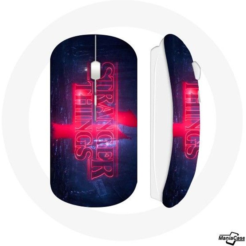 Souris Sans Fil Stranger Things Logo Transparent Saison 4 Bande annonce 2022