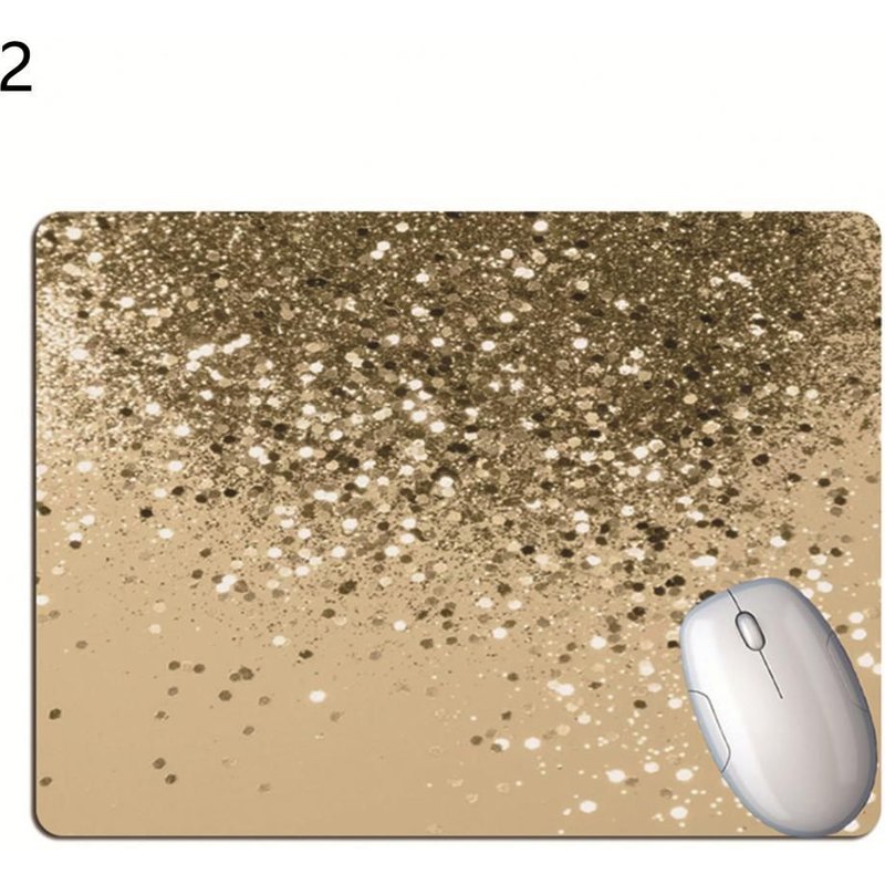 Tapis de souris souple et antidérapant, Surface lisse, Texture de verre, repose-poignet pour bureau