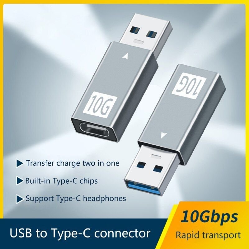 Convertisseur d'adaptateur USB vers Gen2 USB3.1 de Type C, coque en alliage d'aluminium, puce intégrée M17F