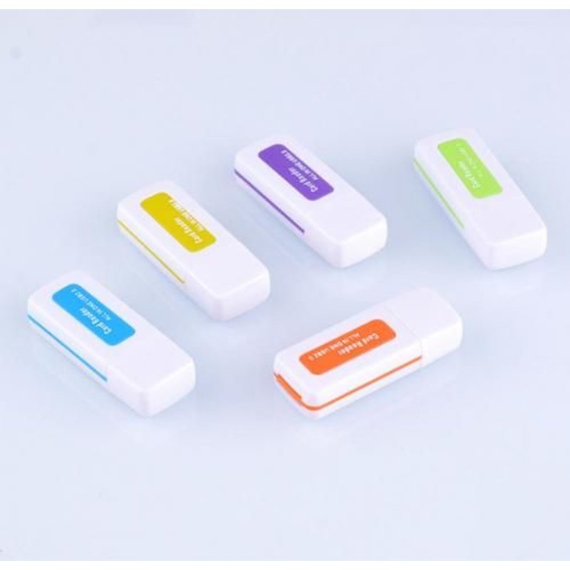 Adaptateur de carte 4-en-1 multi-port, lecteur de carte mémoire Portable à grande vitesse avec fente pour carte micro-sd MMC TF M2 pour ordinateur