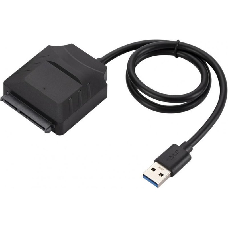 Câble adaptateur de disque dur pour SSD 3.5/2.5 pouces, convertisseur USB 3.0 vers SATA pour disque dur professionnel Plug Play haute vitesse