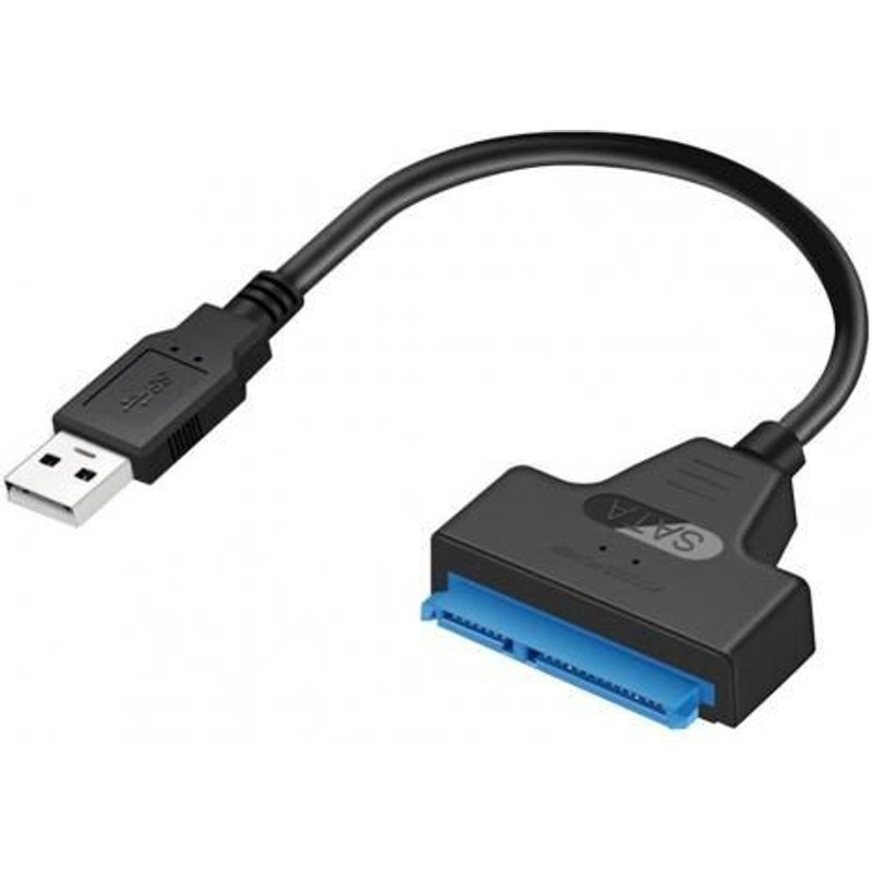 Câble de convertisseur ATA 3 vers USB, 6Gbps pour disque dur externe SSD de 2.5 pouces, 22 broches, Port USB 3.0