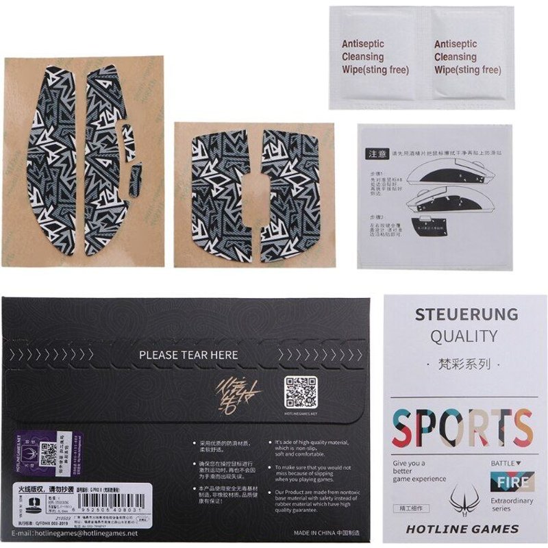 Bande adhésive antidérapante pour souris logitech G Pro X, tapis antidérapant résistant à la sueur, pour jeux Hotline