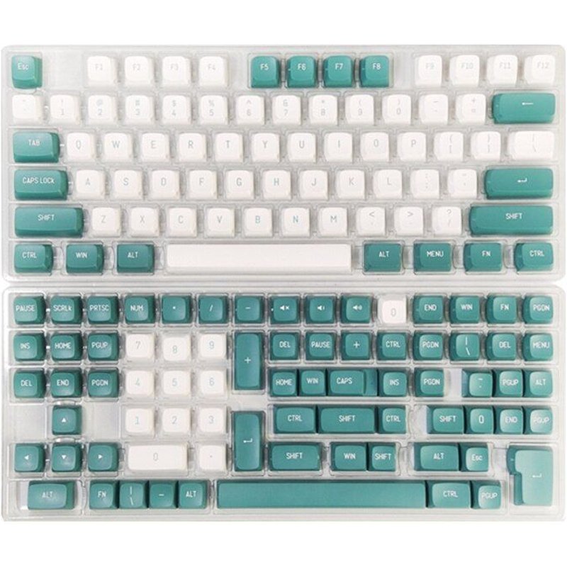 Capuchons de touches de clavier LX0B 149, en PBT, deux couleurs, élégantes, pour clavier mécanique cherry MX anglais