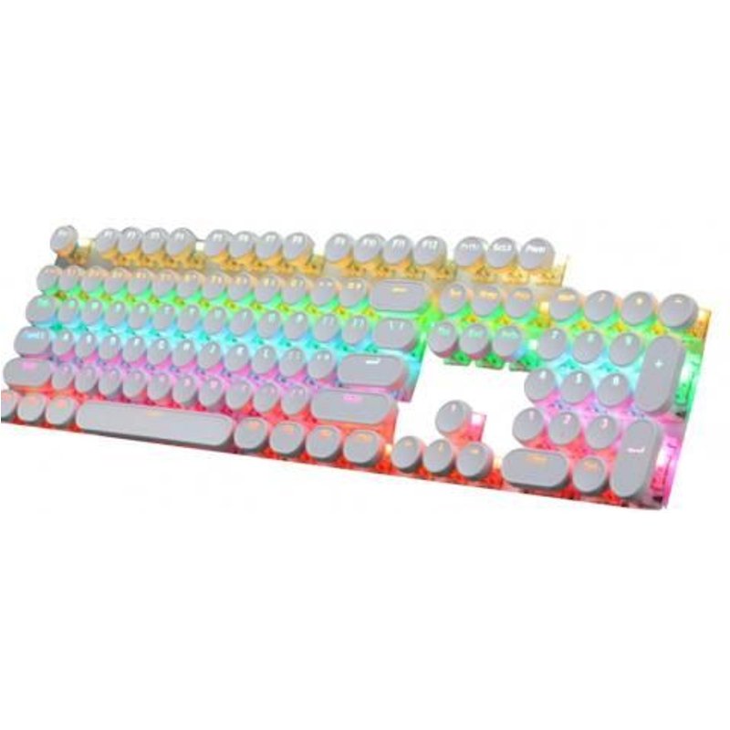 Capuchons de touches rétro Anti-déformation ABS, 104, pièces/ensemble, décoration circulaire mécanique pour clavier mécanique à 104 touches