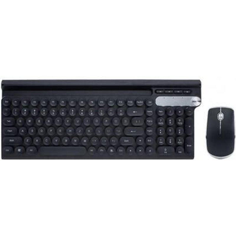 1 Set LT500 Clavier Sans Fil Réponse Rapide Longue Durée de vie Lumière RVB Tablette Silencieux Mini Souris pour Ordinateur Portable