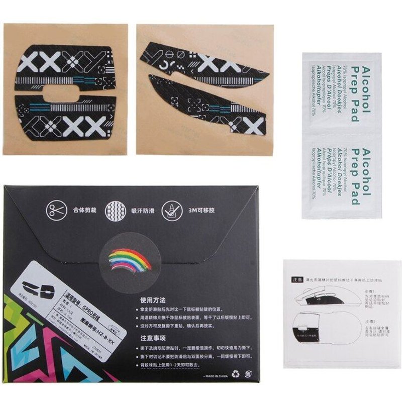 patins en peau de souris sans fil pour logitech G Pro, antidérapants, faits à la main