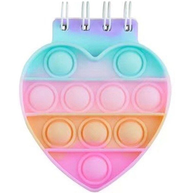 Carnet De Notes À Bulles En Silicone, Mignon, Décompression, Jouets Pour Enfants