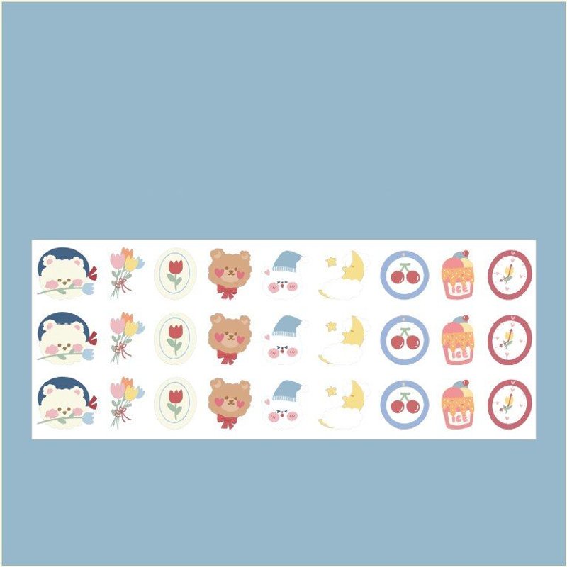 Beau ruban Washi ours 6cm x 300cm, de haute qualité, en forme spéciale, découpe, Collage, ruban de masquage décoratif, fournitures scolaires mignonnes