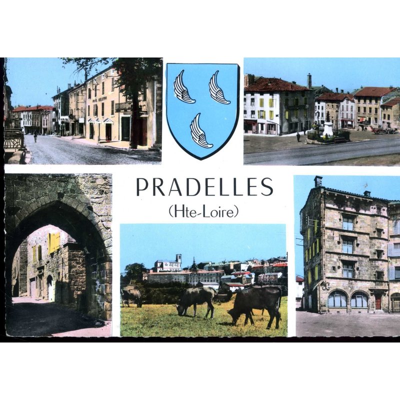 Carte Postale De Pradelles (Haute-Loire) 5 Vues