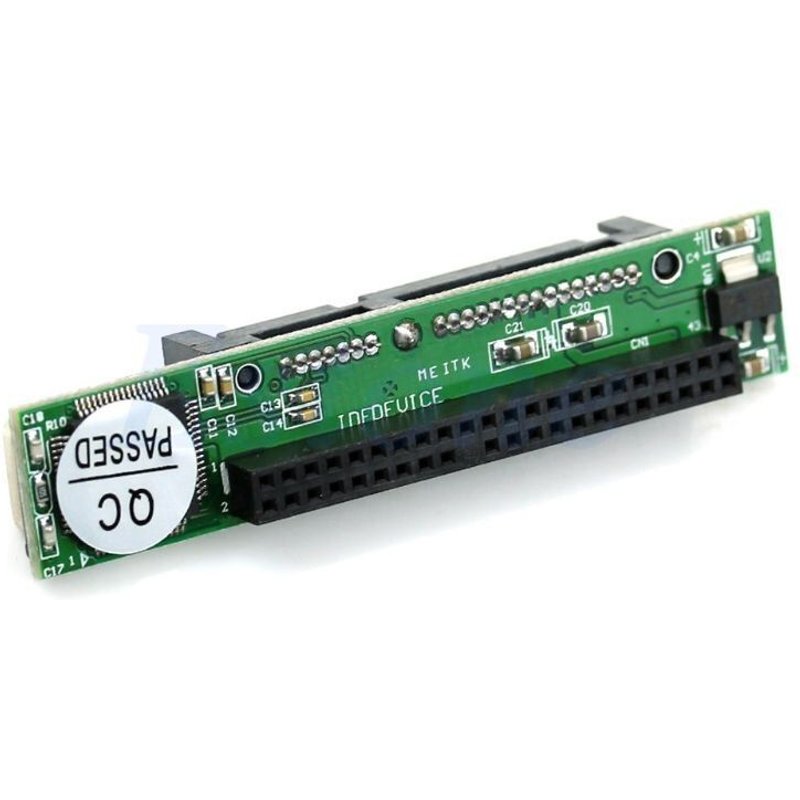 Carte de conversion de disque dur IDE 44 broches 2.5 pouces, adaptateur SATA femelle à 7 + 15 broches mâle, nouvelle carte