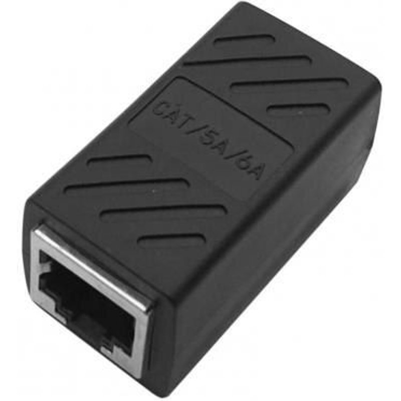 Mini connecteur réseau RJ45 LAN à deux Ports, adaptateur de prise d'extension de câble Ethernet, prise de routeur RJ45