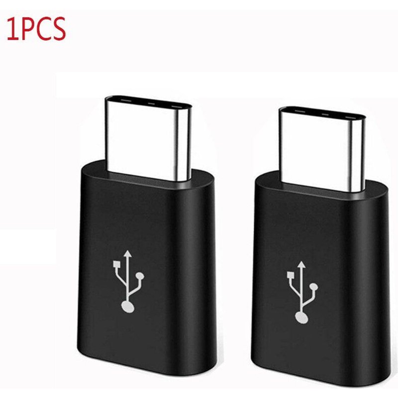 Adaptateur Micro USB femelle vers Type C mâle, convertisseur Micro-B vers connecteur USB-C, accessoires créatifs de haute qualité