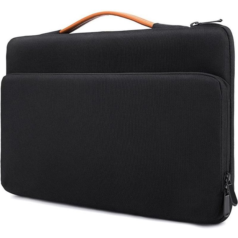 Sacoche Housse de Protection Double poche (S-Noir) pour Apple MacBook Air 13.3