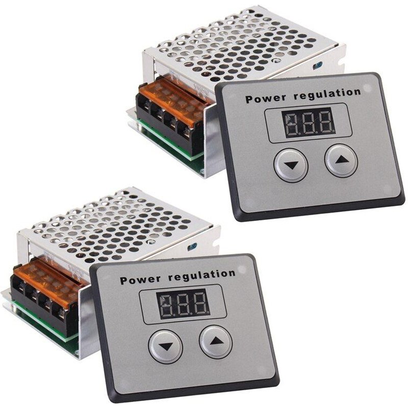 Régulateur de tension SCR pour chauffe-eau électrique, YO-2X W, 4000 V AC, variateur de vitesse, régulateur de température, petits moteurs, 220