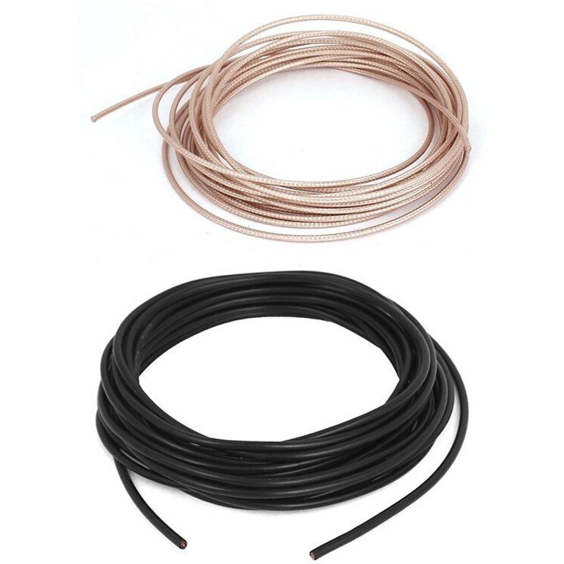 Câble Coaxial pour connecteur de routeur Wifi, 2 pièces, 5M de Long, RG174 et RG316