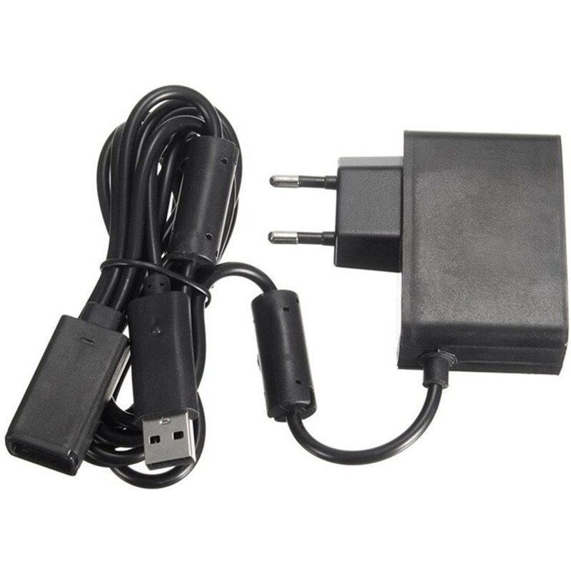 Adaptateur ca 110-240V, cordon d'alimentation, câble convertisseur USB 2 en 1, adaptateur d'alimentation pour capteur 360 Kinect, prise EU