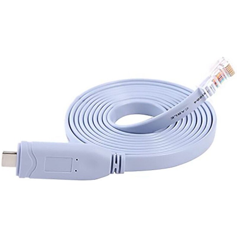 Câble de Configuration USB vers Type C pour Console, câble de débogage de routeur série RJ45