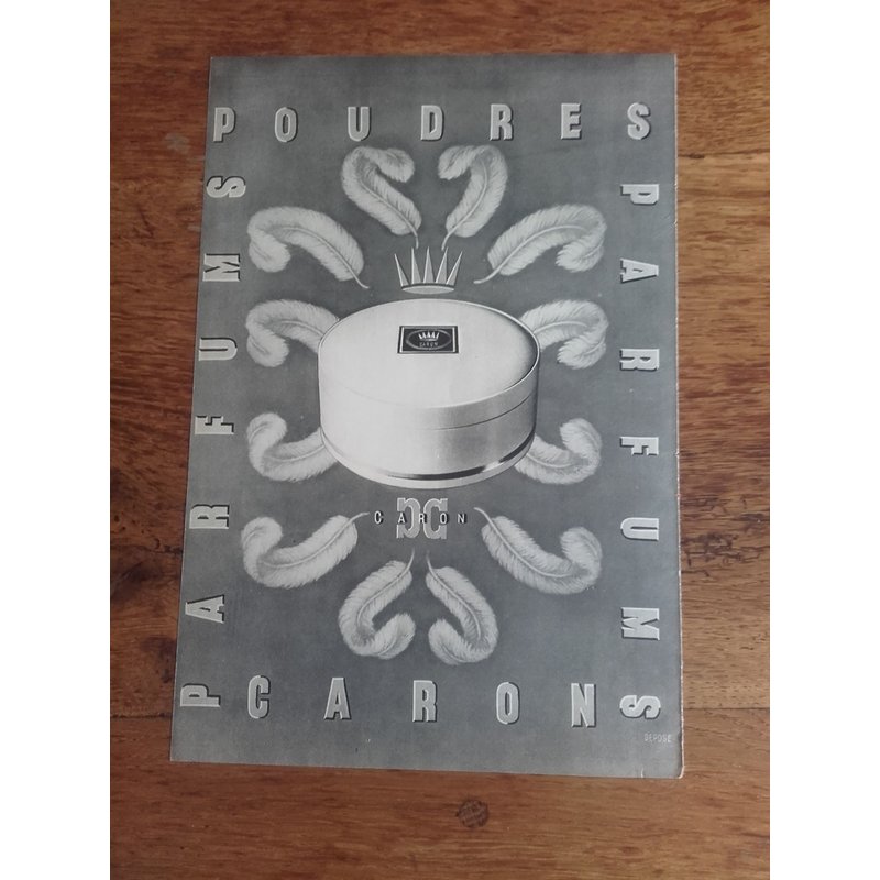 Publicité Années 1950 Parfums Poudres Caron
