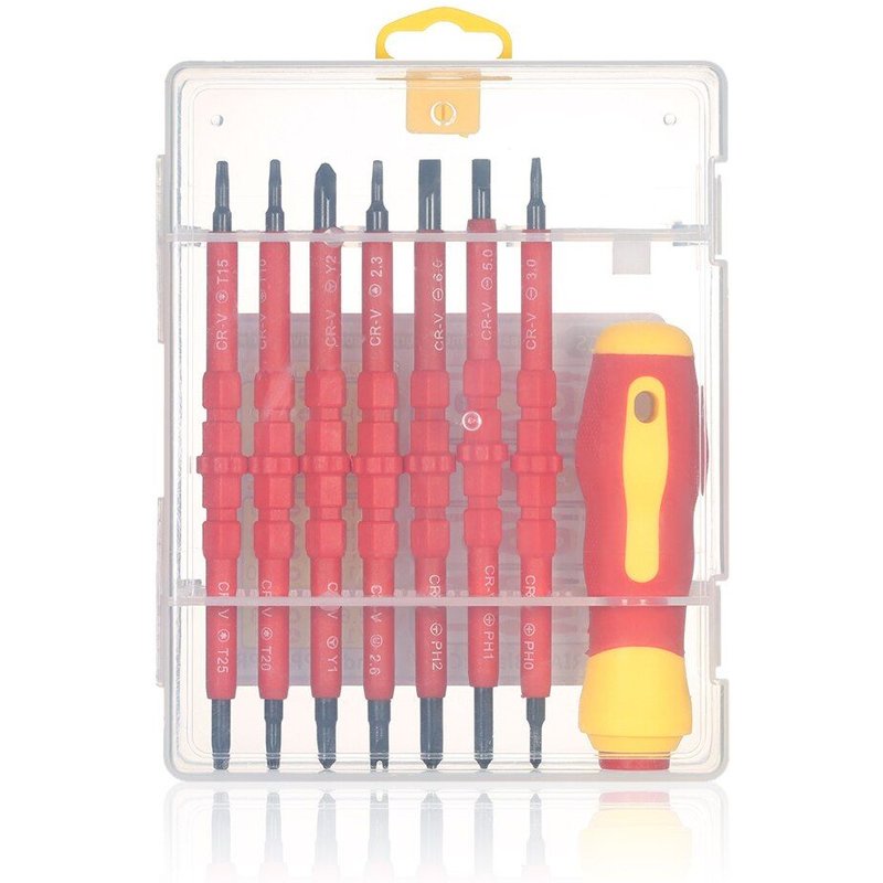 Jeu de tournevis en acier allié, tournevis à double tête, électronique électricien à main outil professionnel pour le travail du bois