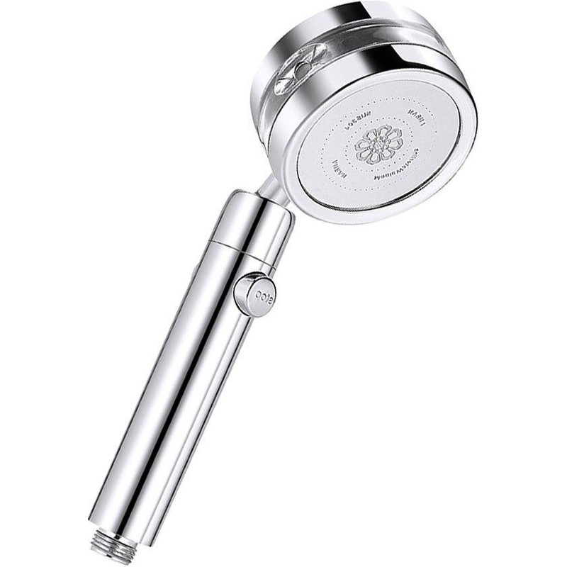 Pommeau de douche universel 20mm, pommeau de douche à main détachable, booster de pression, pulvérisateur d'eau en plastique, pomme de douche de salle de bain domestique