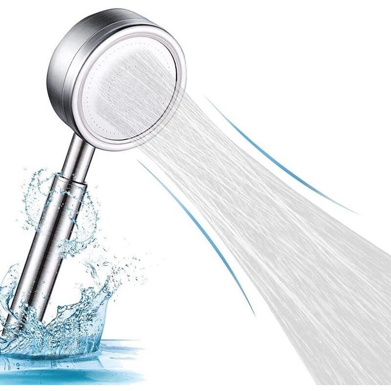 Pomme de douche électrique avec filtre, pommeau de douche à économie d'eau, facile à installer avec un motif d'eau spécial