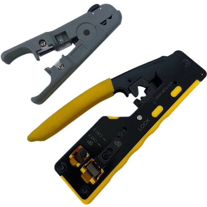 Promotion! Outil de sertissage pour connecteurs Standard RJ45 RJ12 CAT5 CAT6, pour prises modulaires blindées
