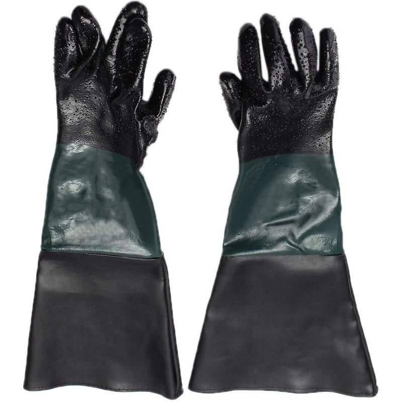 Gants de sablage en PVC, 1 paire de gants de Protection