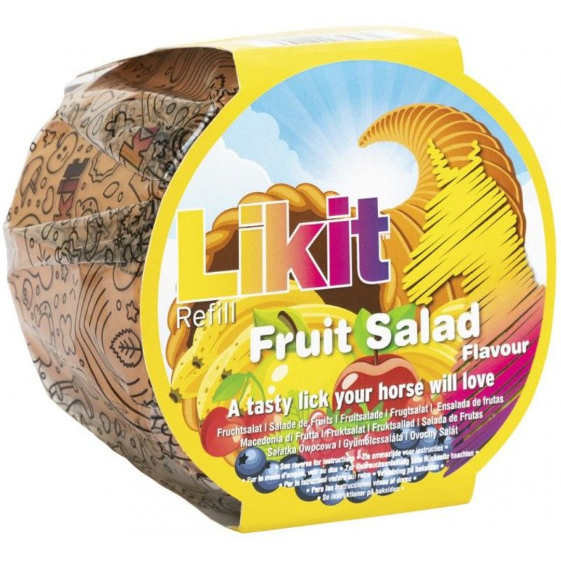 Likit Salade De Fruit, Friandise Pour Chevaux Et Poney 650g , Équitation