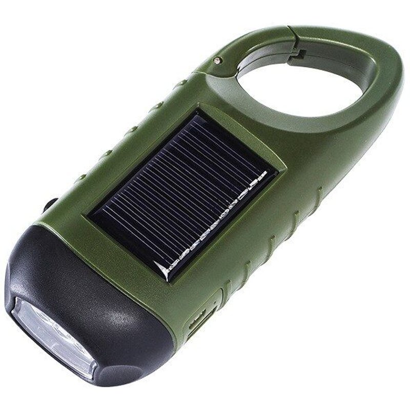 Lampe de poche à LED avec manivelle, torche à Dynamo, recharge USB, énergie solaire, idéale pour une tente ou un Camping en plein air