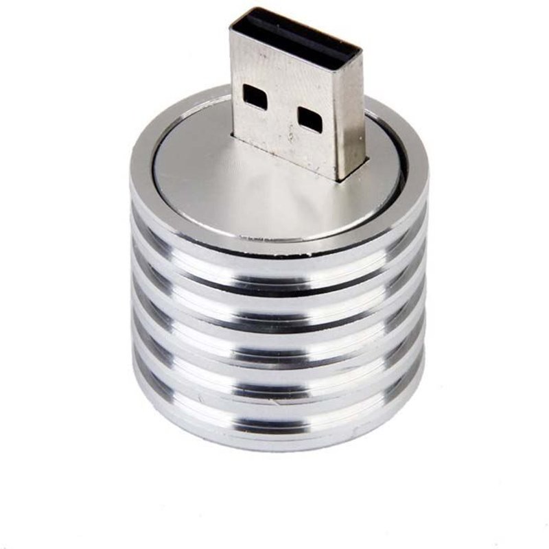 Lampe LED en aluminium 3W USB, projecteur, lampe de poche, lumière blanche