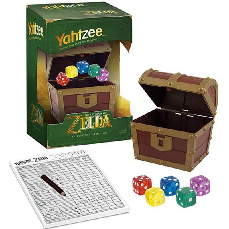 Yahtzee The Legend Of Zelda Collector's Nintendo Edition