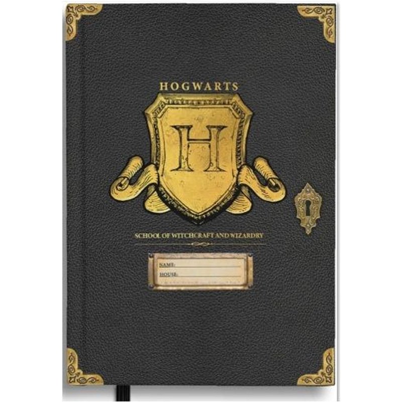 Harry Potter - Carnet De Notes A5 Poudlard Blason