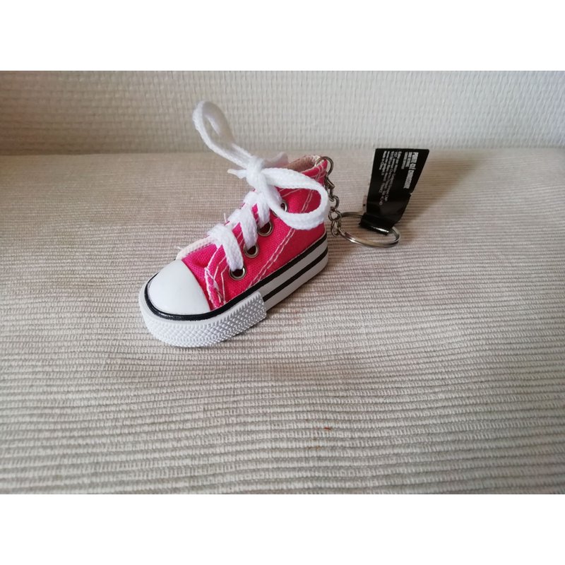 Porte Cle Basket Fushia