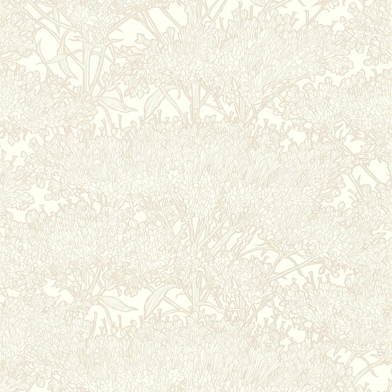 Papier peint nature Profhome 369727-GU papier peint intissé légèrement texturé avec un dessin graphique mat crème or gris 5,33 m2