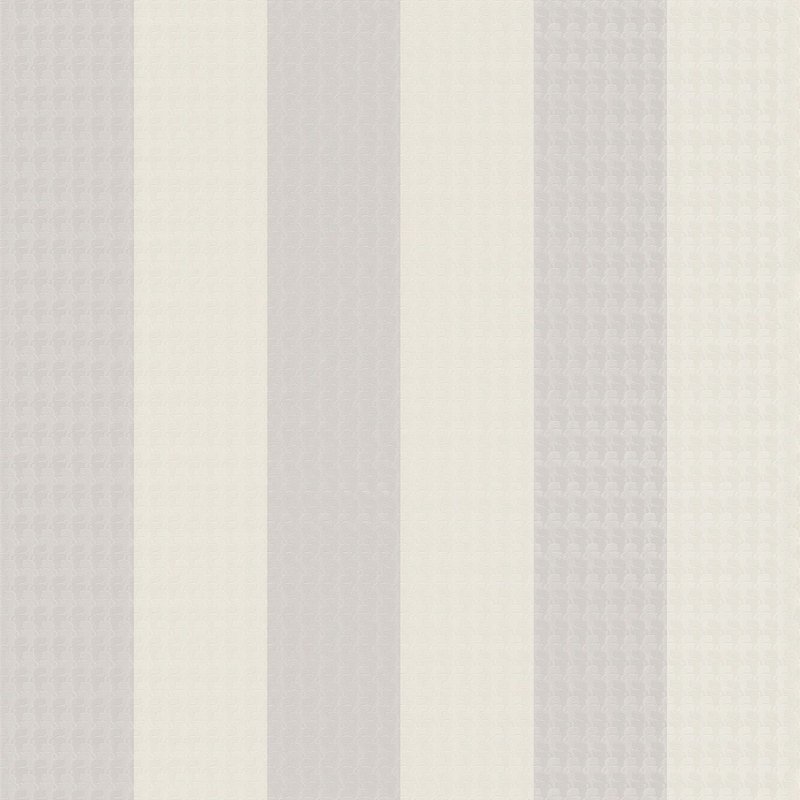 Papier peint à motifs graphiques Profhome 378494-GU papier peint intissé lisse design brillant gris blanc beige 5,33 m2