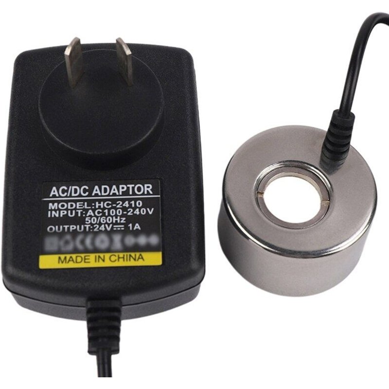 Brumisateur à ultrasons 24V, fontaine d'eau, étang, Machine à brouillard, atomiseur, Mini brumisateur pour humidifier et éliminer les odeurs