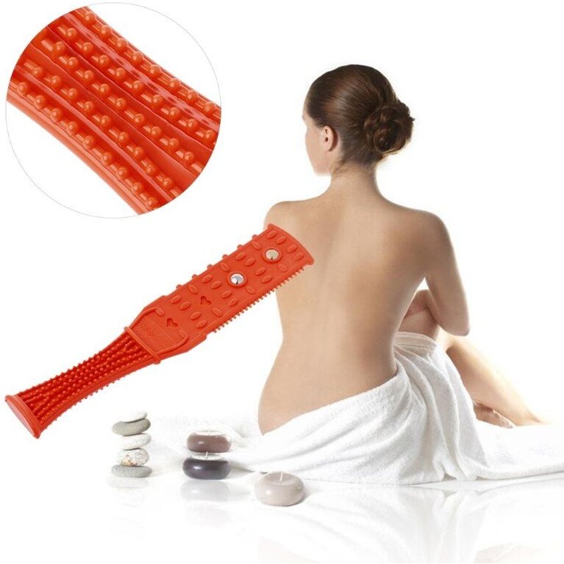 Bâtonnets de Massage avec poignée, outil avec plaque de serrage, marteau, outil de Massage, outil avec poignée, L69D