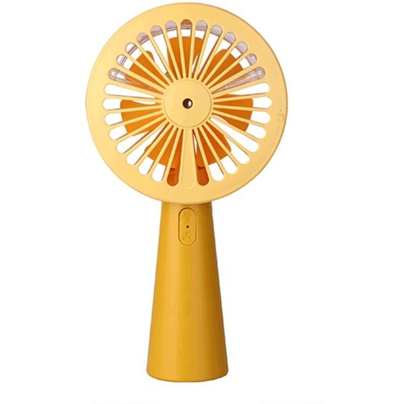 Mini ventilateur de pulvérisation à main, humidificateur d'air, refroidisseur Rechargeable Usb avec 3 vitesses L69D