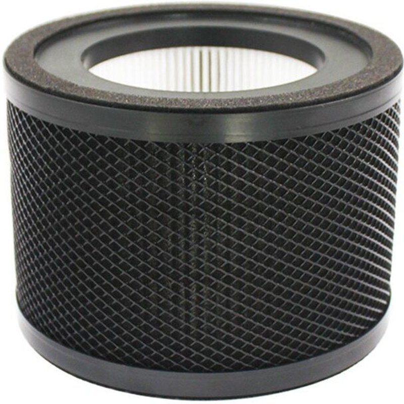 filtre de remplacement pour purificateur d'air, True HEPA et filtres à charbon actif, Compatible avec purificateur d'air Portable Compact