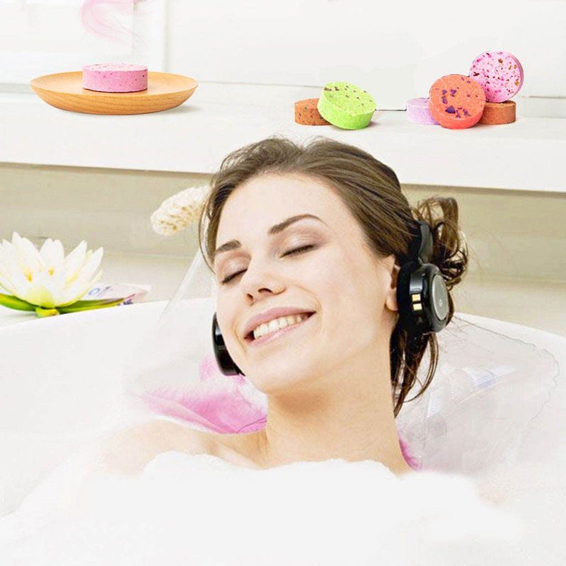 Pastilles de douche à vapeur aromathérapie, SPA à domicile, Relaxation avec huiles essentielles, 6 pièces
