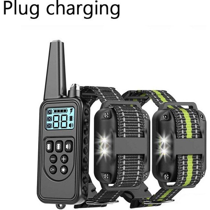 Style G X2 - Collier Électrique Pour Chien, Contrôle Sans Fil Jusqu'à 300 Mètres, Bip Lumineux, Niveau 1 100, Vibration, 4 Modes, Étanche, Rechargeable