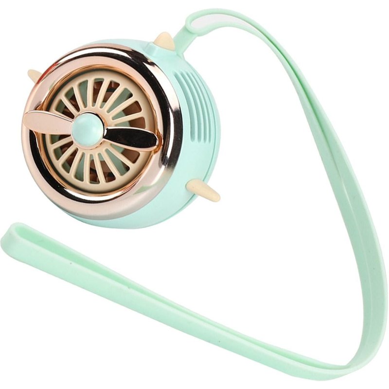Ventilateur Portable avec lanière, Rechargeable par USB, pour voyage d'été, pour enfants, 3 vitesses, multi-usages, super cadeau
