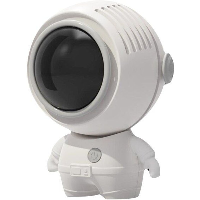 Mini ventilateur de cou en forme d'astronaute, Portable, silencieux, pour voyage, sport, bureau