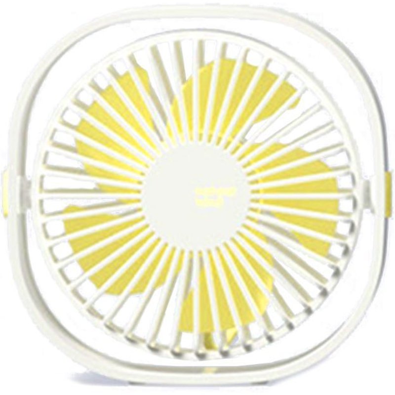 Mini ventilateur de bureau rond Portable, inclinable sur 360 degrés, silencieux et personnel, rotatif, Rechargeable par USB, pour la maison et le bureau